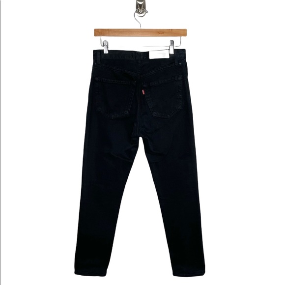 Re/Done | Vintage ReDone Levi’s High Rise Black Jeans Kendall Jenner 26 - Picture 12 of 13